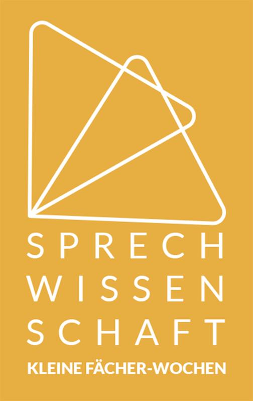 Logo der "Kleine Fächer-Wochen Sprechwissenschaft" an der Uni Halle
