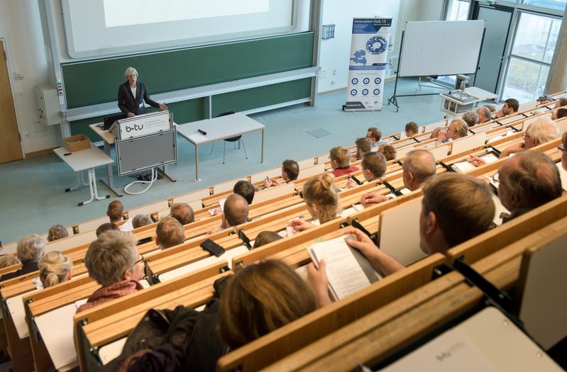 Eröffnung des 3. BTU-Transfertages im Vorjahr.