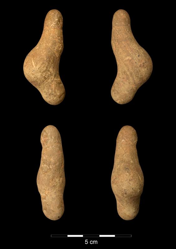 Die Frauenfigur vom Typ Gönnersdorf wurde in Waldstetten gefunden und ist ca. 15.000 Jahre alt.