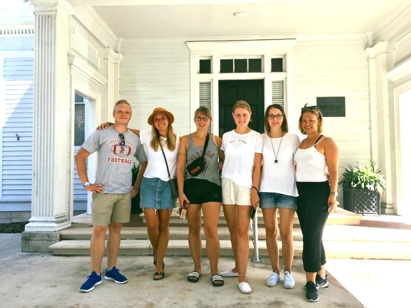 Fünf Studentinnen und ein Student aus Würzburg waren in Florida dabei (v.l.): Etienne-Fabrice Hees, Laura Slesiona, Katja Ruete, Annika Fleck, Leonie Dahms und Maren Dürrschmid.
