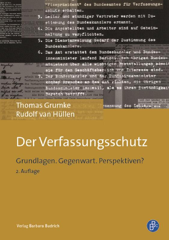 Cover des aktuellen Buches von Thomas Grumke und Rudolf van Hüllen