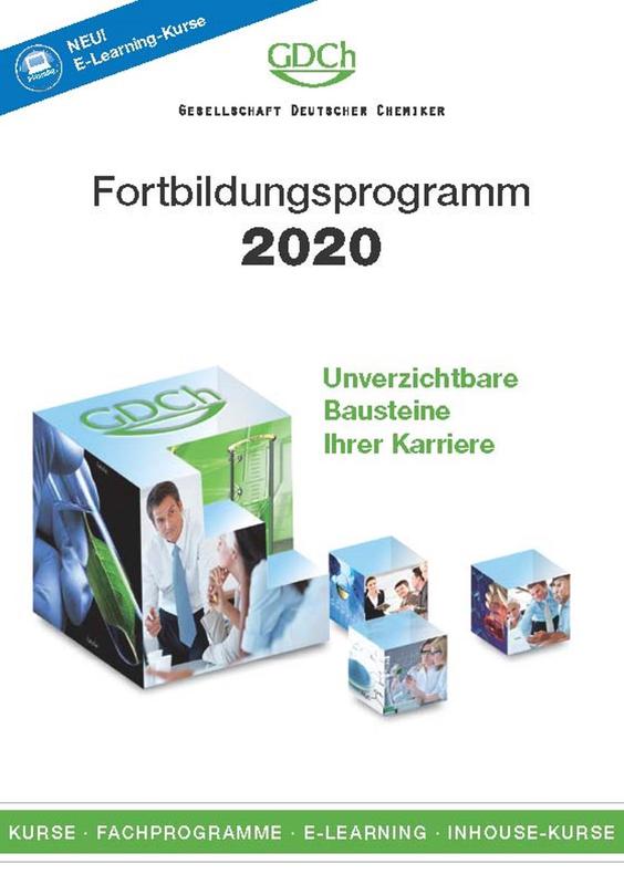 Das GDCh-Fortbildungsprogramm 2020 ist neu erschienen.