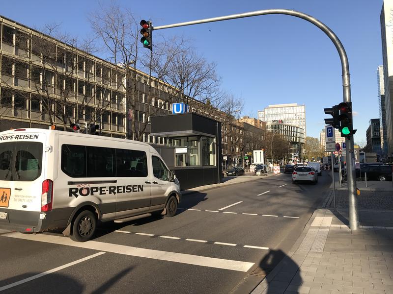 Verkehr am Steindamm in Hamburg