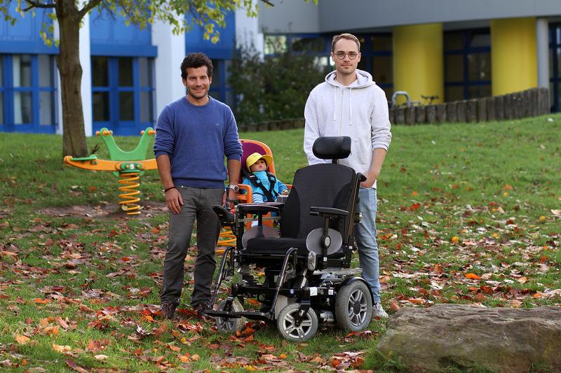 Michael Weber (li.) und Johannes Imhoff werden die Technik auf der Medica vorstellen.