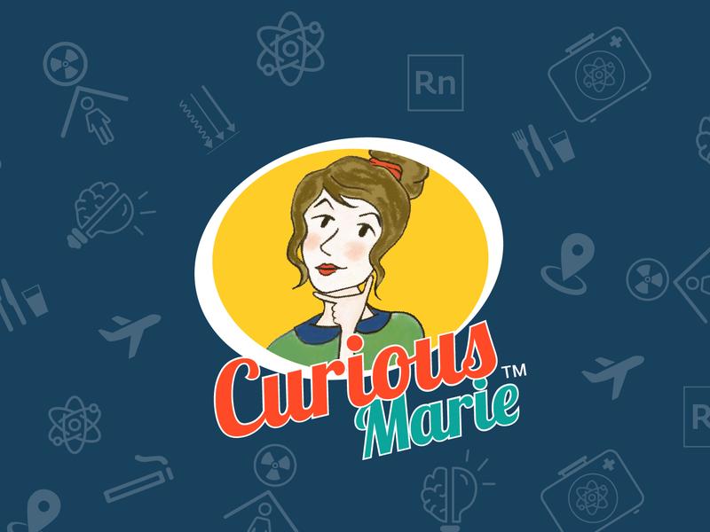 Logo der neuen GRS-App "Curious Marie"