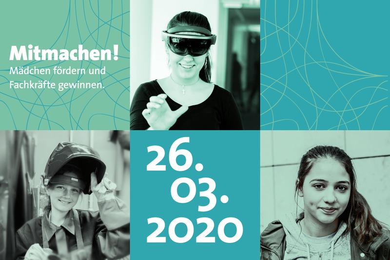 Aufruf zum Girls'Day - Mädchen-Zukunftstag 2020