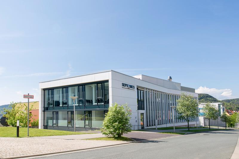 Forschungsgebäude des ZIK Septomics auf dem Beutenberg-Campus Jena