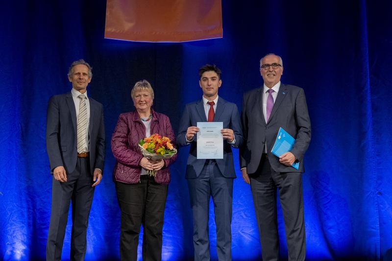 Prof. Dr. Daniel Porath, Ulla Plate, Robert Moldoveanu, Prof. Dr. Gerhard Muth 