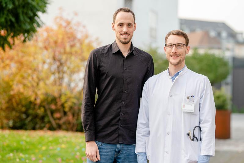  Steffen Haupeltshofer (links) und Simon Faissner kooperierten für die Studie.