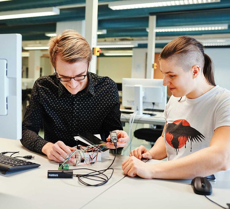 Studierende im Masterstudiengang