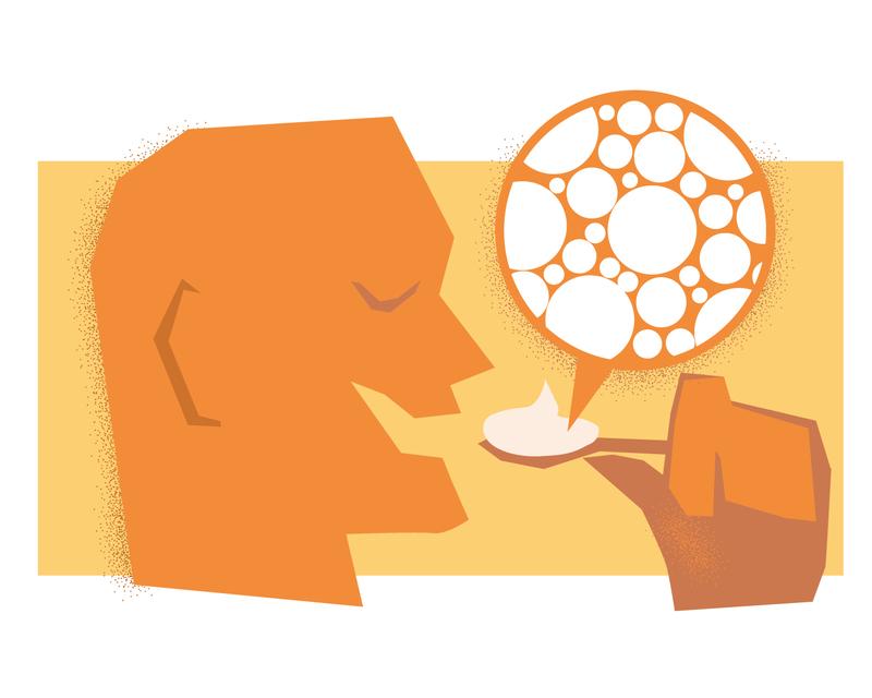 Small oil droplets are formed in the milk mayonnaise, the size and arrangement of these droplets being largely responsible for the consistency of the mayonnaise.