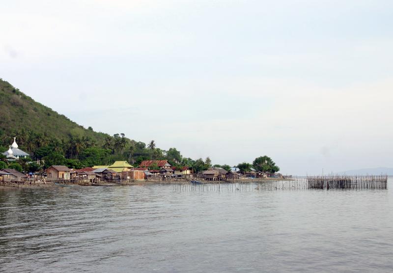 In Gebieten wie der Küstengemeinde in Donggala bei Palu in Indonesien kann das Wiederaufforsten von Mangroven und Korallenriffen Schutz vor Gefahren durch Naturkatastrophen bieten.