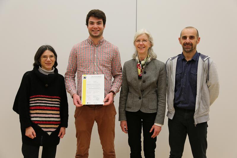 Véronique Jeanclaude (DFHI), Victor Leiterholt, Heike Jäckels (htw saar), Jean-Marc Philippe (DFHI)