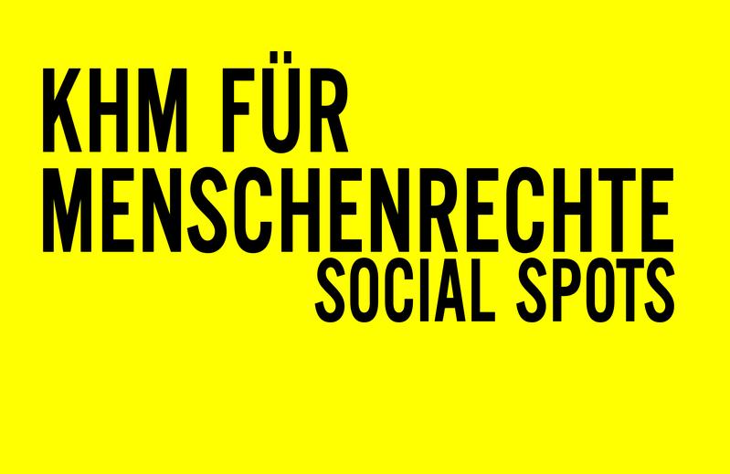 KHM für Menschenrechte –Plakat