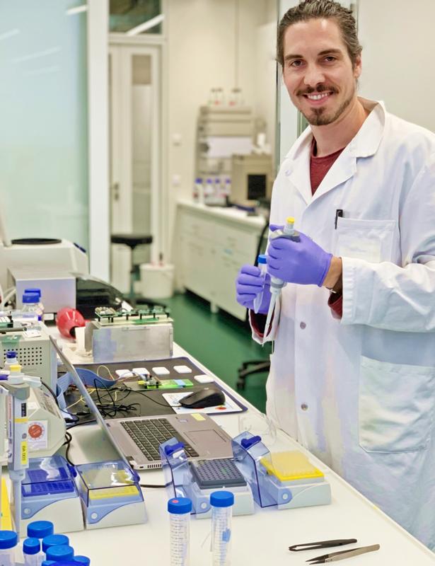Mathias Wipf, CEO und Mitgründer von «MOMM Diagnostics», setzt auf hochspezifische Biomarker.