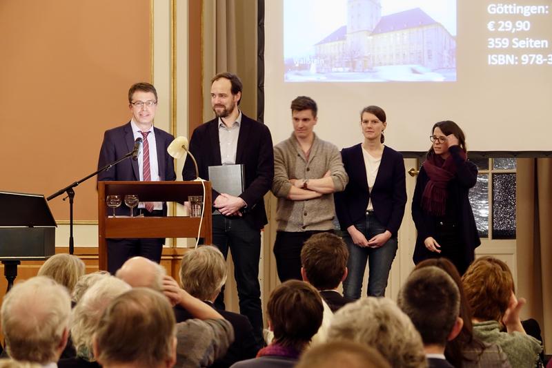 Prof. Paul Nolte (FU) hält eine kurze Dankesrede / Foto: ZZF