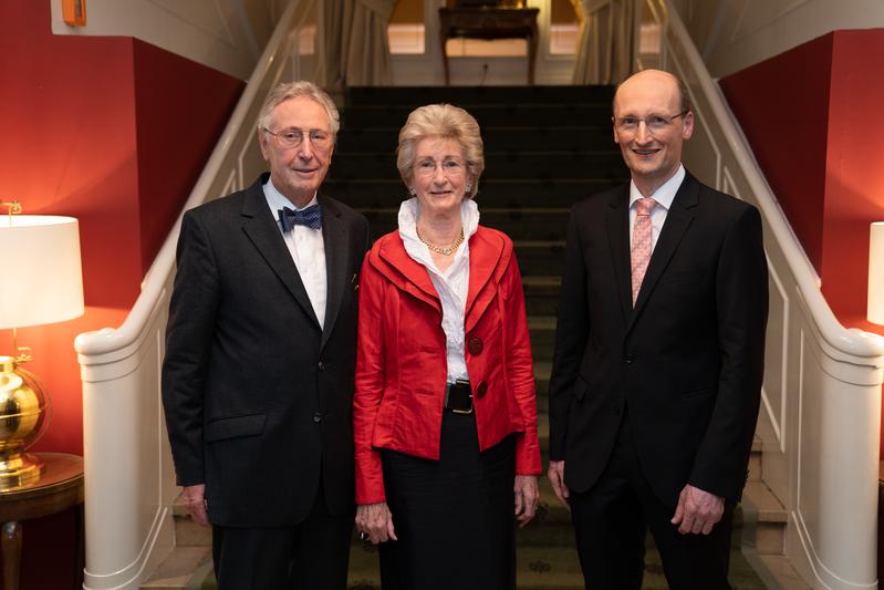 Dr. h.c. Hans-Werner Hector, Josephine Hector, Prof. Dr. Wolfgang Wernsdorfer