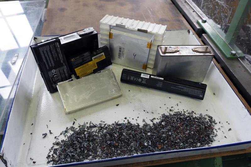 From lithium-ion batteries to shredded small parts.