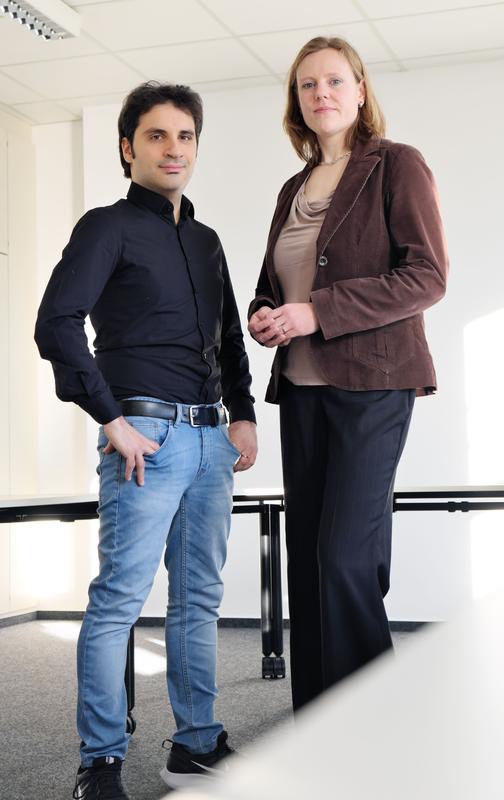 Juniorprofessor Dr. Gianluca Rizzello und Prof. Dr. Kathrin Flaßkamp