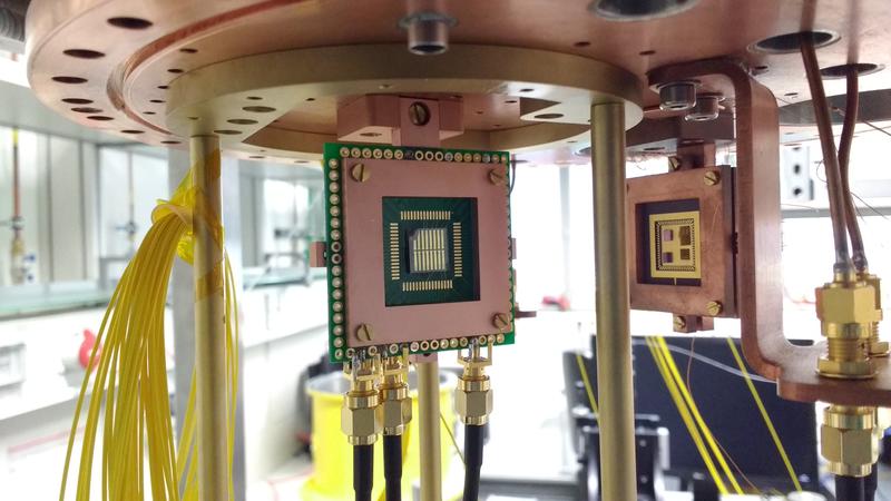 Measurement setup for the characterization of microbridges in a cryostat 