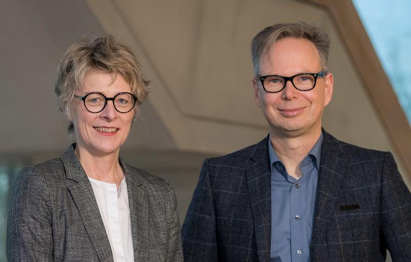 Rektorin Prof. Dr. Renate Kirchhoff, Prorektor Prof. Dr. Björn Kraus