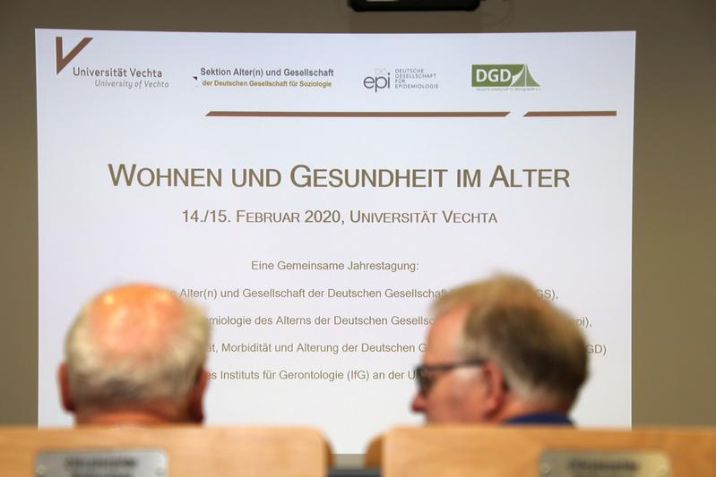 Unter anderem das Institut für Gerontologie an der Universität Vechta hat die Tagung2020 veranstaltet.