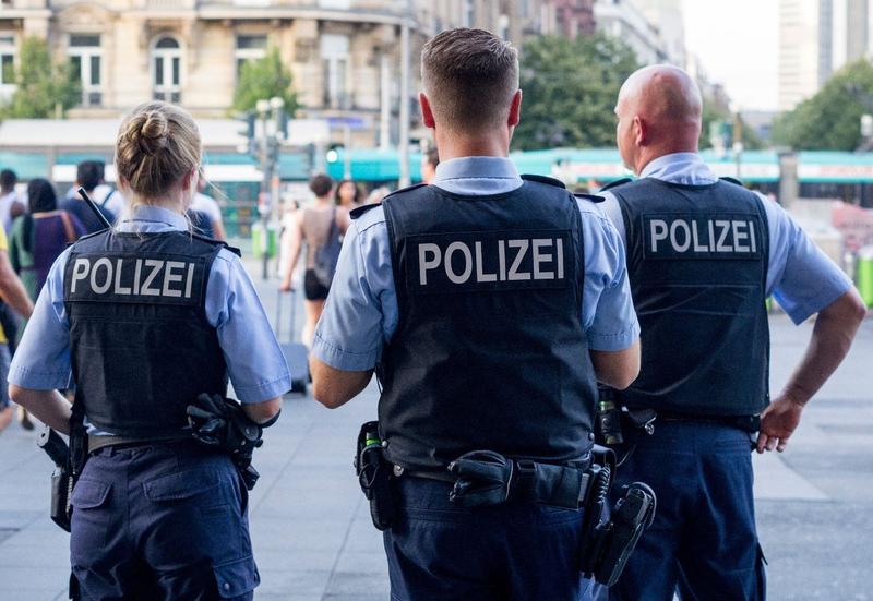 Polizei im Einsatz