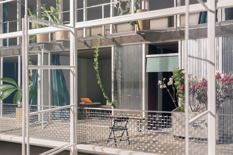 Architekturstudierende haben Konzepte für ein Hospiz in der Innenstadt entworfen. 