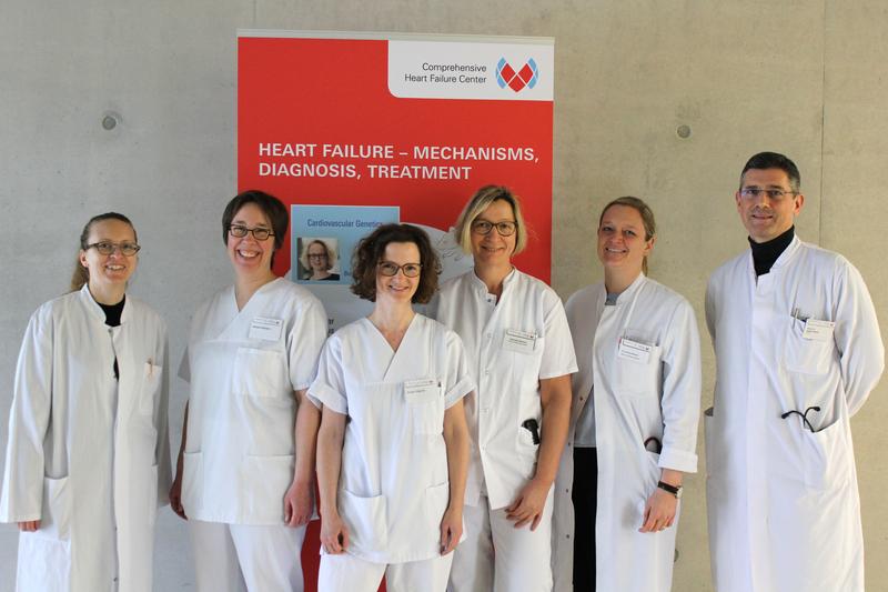 Das AHF-Team v.l.n.r.: Nina Scholz, Daniela Vilsmeier, Anett Heyne, Gabriele Hartner, Caroline Morbach und Stefan Störk. 