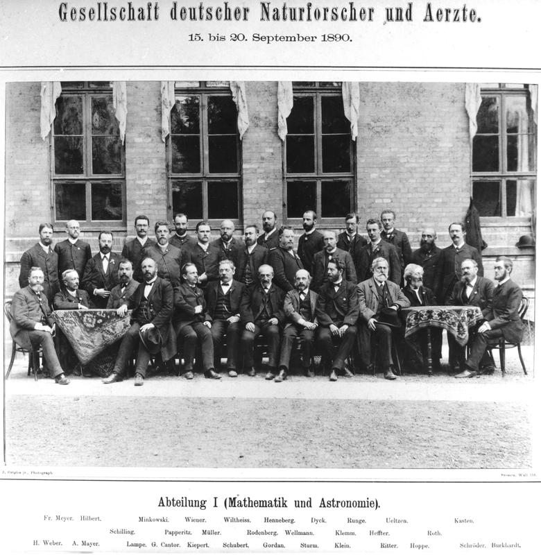 Die DMV-Gründer im Jahr 1890.