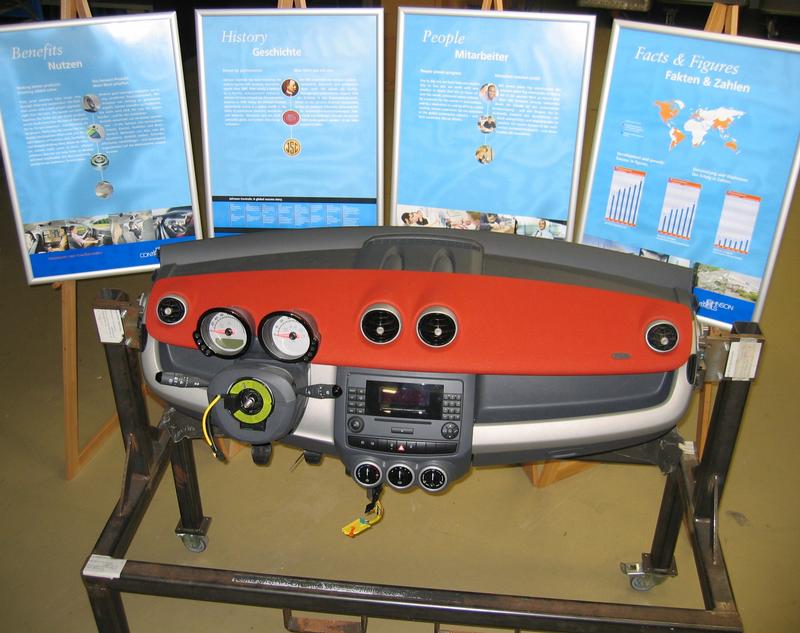 Das Smart Cockpitmodul für den Studiengang Fahrzeug Interieur Design