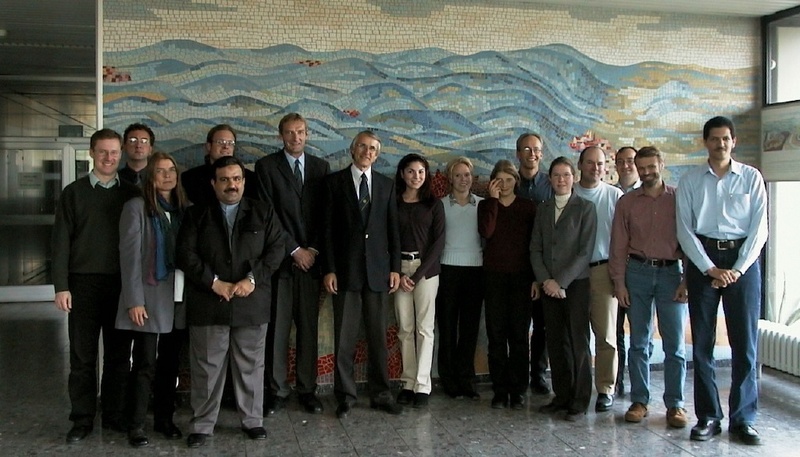 Die Teilnehmer des Workshops mit Prof. Dr. Wolfgang Blendinger und dem Rektor der TU Clausthal, Prof. Dr. Ernst Schaumann.