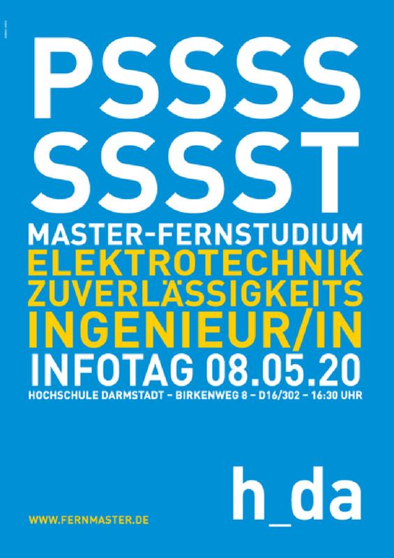 Master-Fernstudium Elektrotechnik Zuverlässigkeitsingenieur/in