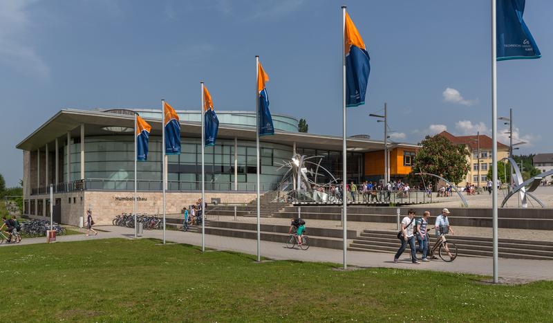Blick auf den Campus der TU Ilmenau