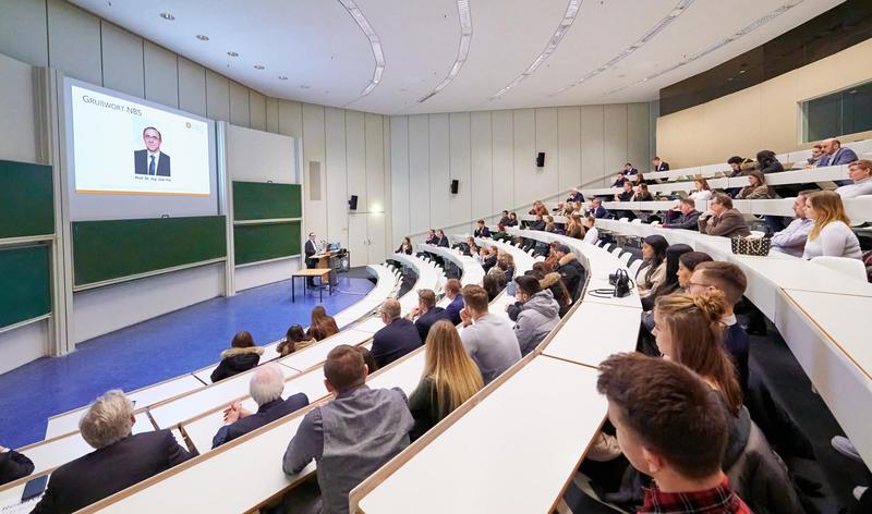 Begrüßungsansprache von Prof Dr.-Ing. Uwe Här, Rektor der NBS Hochschule