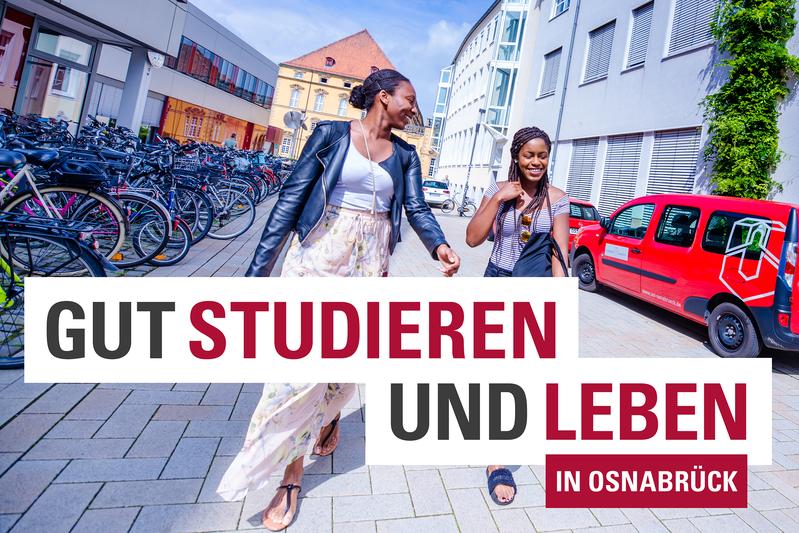 Mit einer neuen Kampagne „Gut studieren und leben“ wirbt die Universität Osnabrück um Studieninteressierte. 