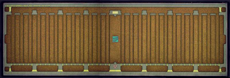 A 100 V gallium nitride power transistor with an output power of 600 W at a frequency of 1.0 GHz