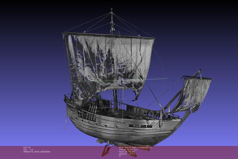 Many ship models from the German Maritime Museum's inventory could soon be available on the Internet. 