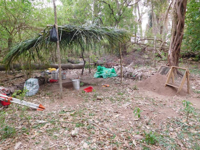 Einblick in die archäologische Ausgrabungsstätten im Südwesten des Amazonas.