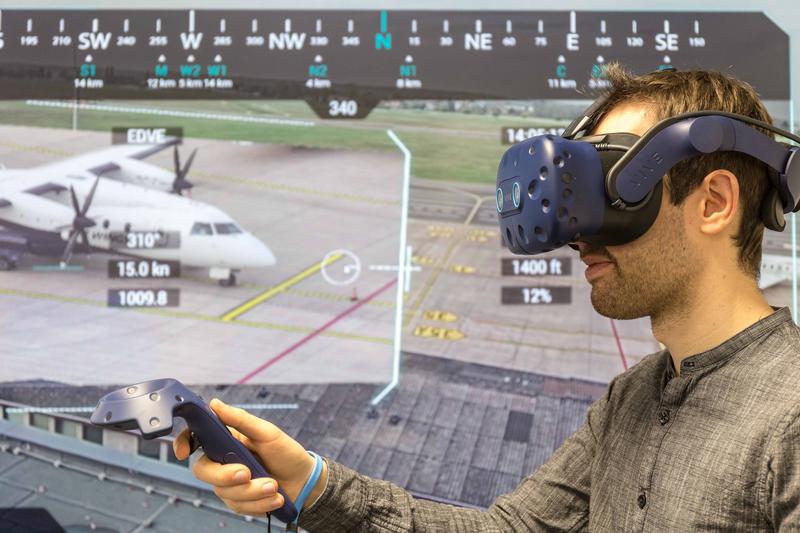 Fernüberwachung per Virtual Reality kann kleinen Flughäfen helfen, bessere Dienste günstig anzubieten. 