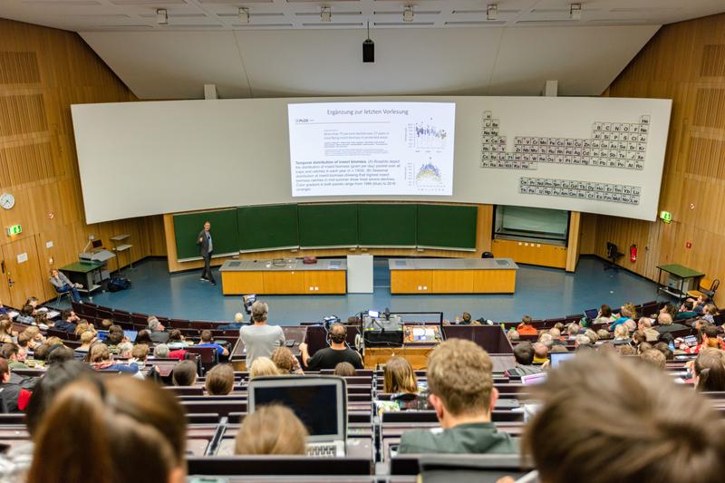 : Die Vorlesungsreihe „Klimawandel und Ich“ fand im Wintersemester 2019/2020 an der HHU große Resonanz. 