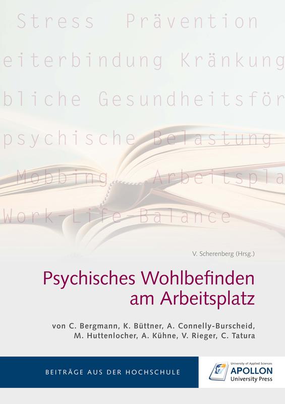 Thesisband  „Psychisches Wohlbefinden am Arbeitsplatz“