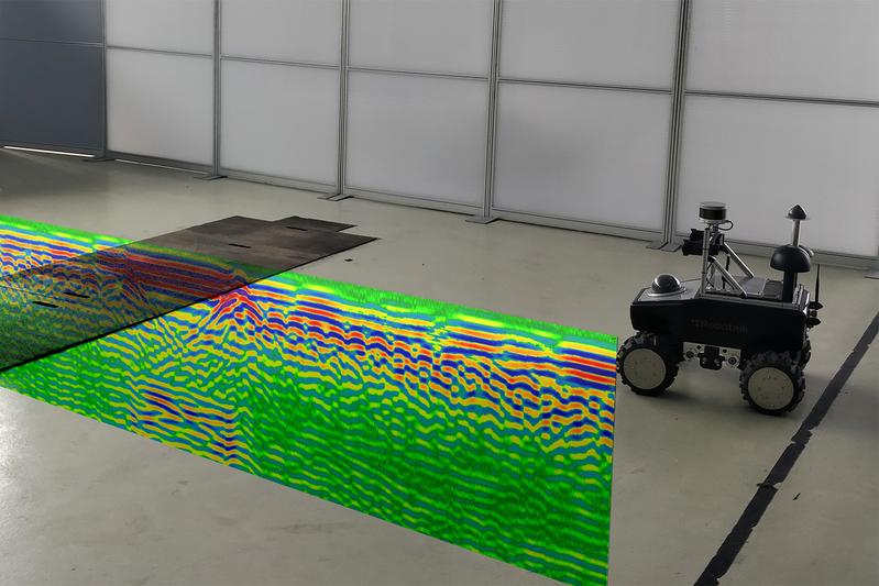 Mobile Roboter und andere Fahrzeuge sollen anhand der Radardaten des Untergrunds navigieren.