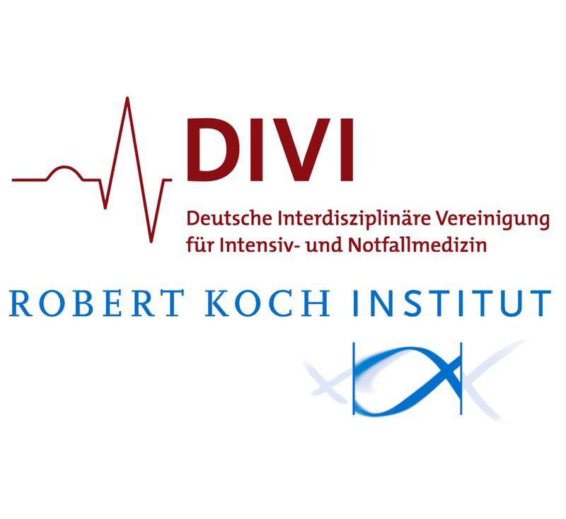 Logos DIVI und RKI
