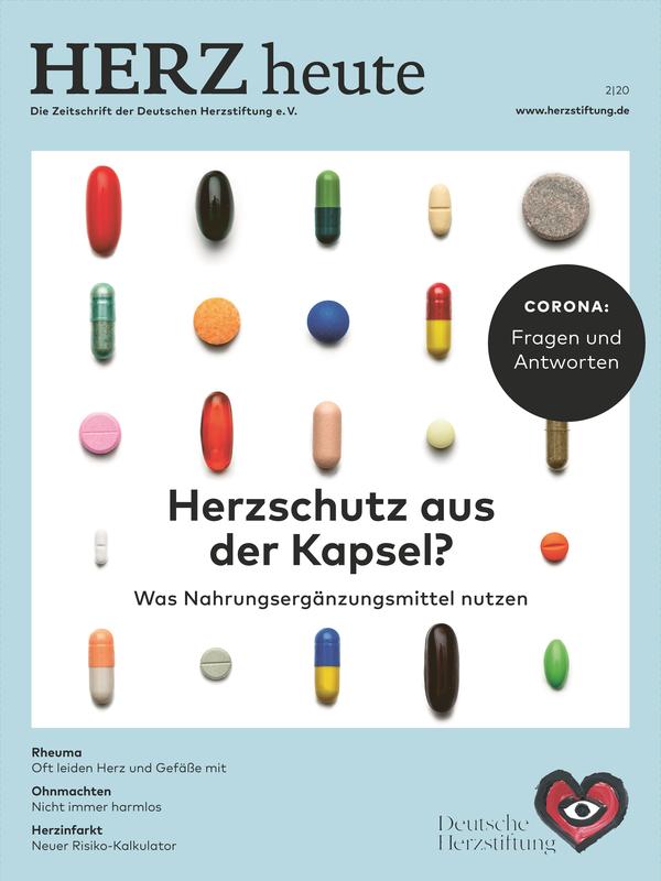 Die aktuelle Ausgabe von HERZ heute 2/2020.