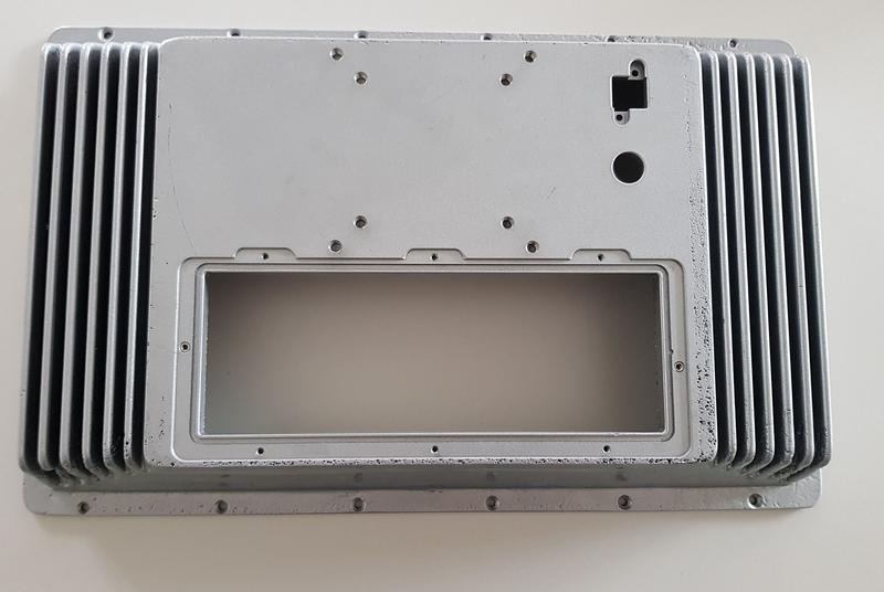 Batteriesystem mit integriertem Kühlsystem (Draufsicht)