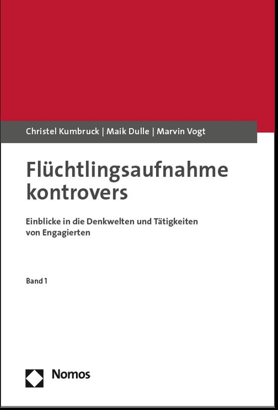 Buchcover Flüchtlingsaufnahme kontrovers