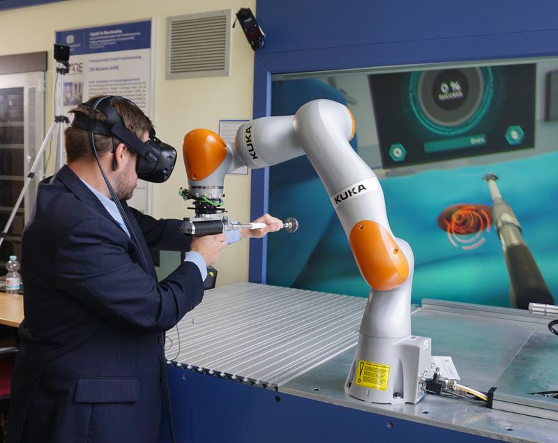 Virtual Reality environments and robots can help surgeons prepare for challenging operations. 
