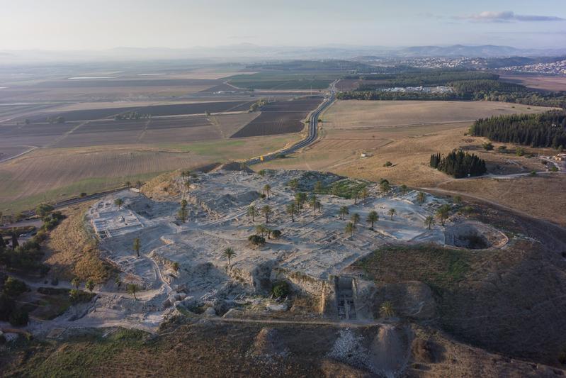 Gesamtansicht von Megiddo