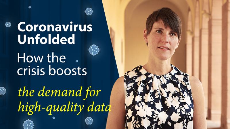Datenwissenschaftlerin Prof. Annelies Blom in Folge #4 der "Coronavirus Unfolded"-Reihe über die Besonderheiten der Mannheimer Corona-Studie